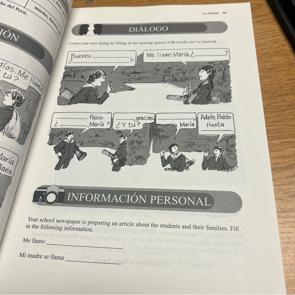 Spanish is Fun Book 1 - Picture 4 of 5